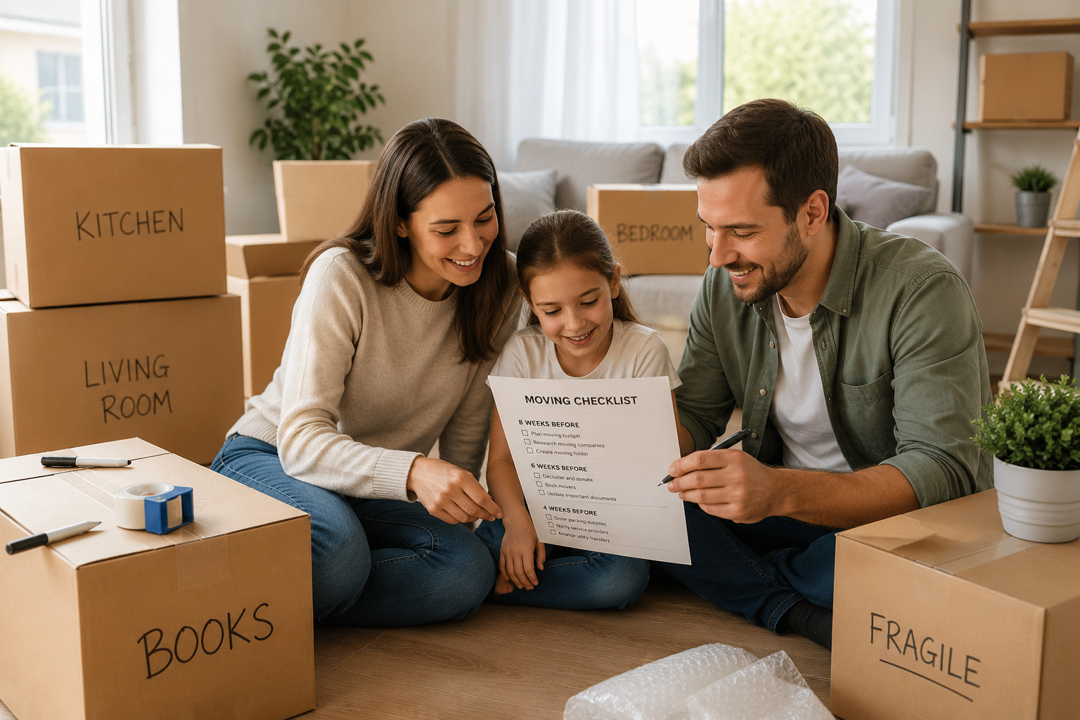 Long-Distance Moving Checklist for Atlantic Canada