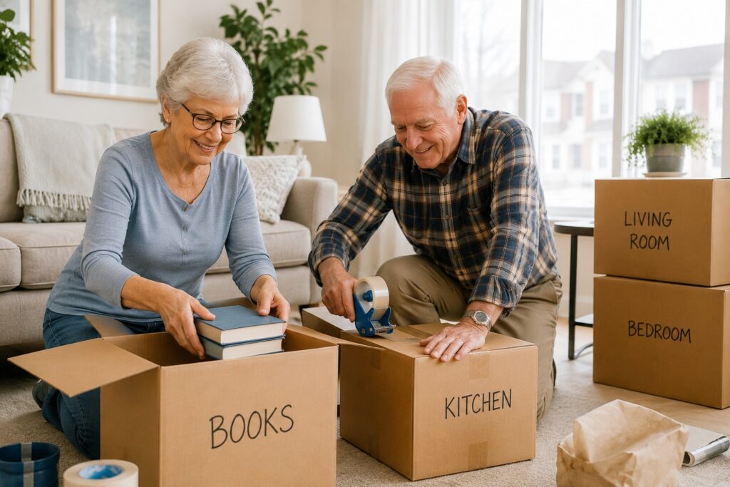 Senior moving services Moncton families trust for downsizing and relocation